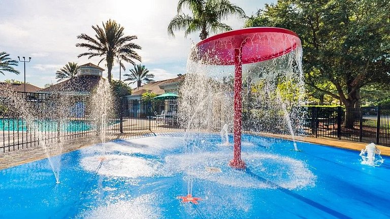 Fabulosa, Disney, clube com piscina, quadra de tênis e mais.